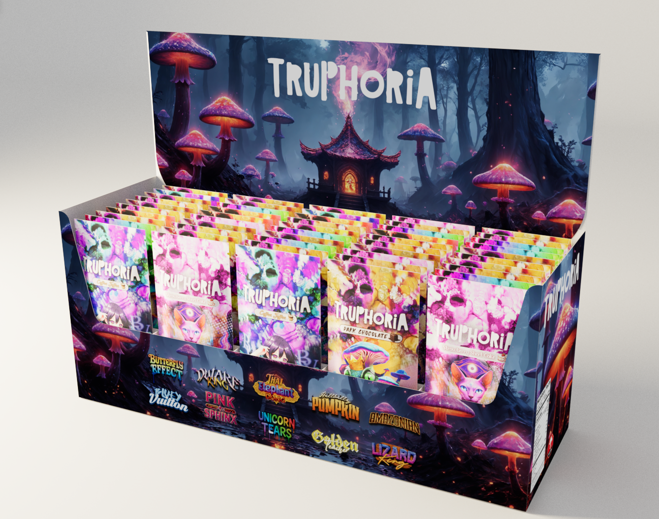 Truphoria Case - Full Open