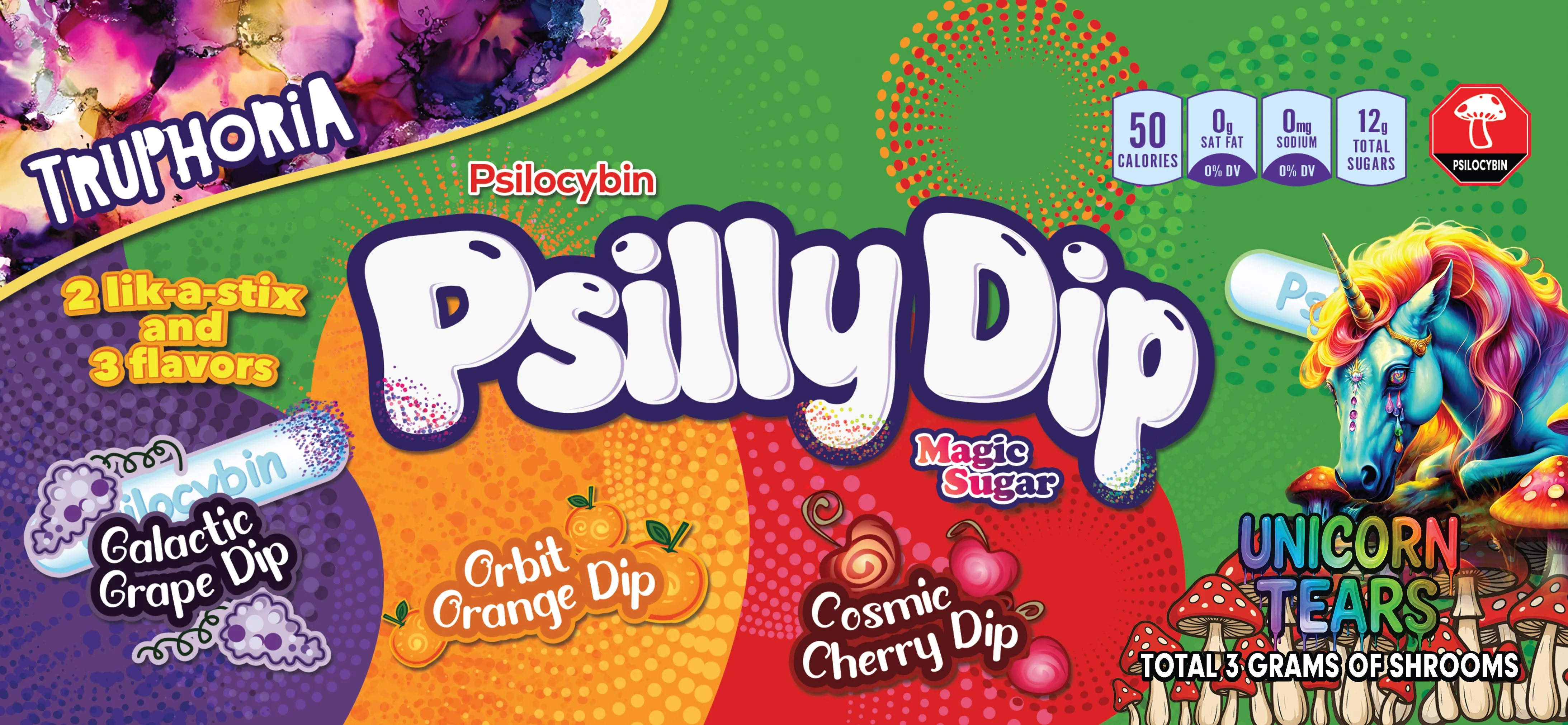 Unicorn Tears Psilly Dip — Flavour 2