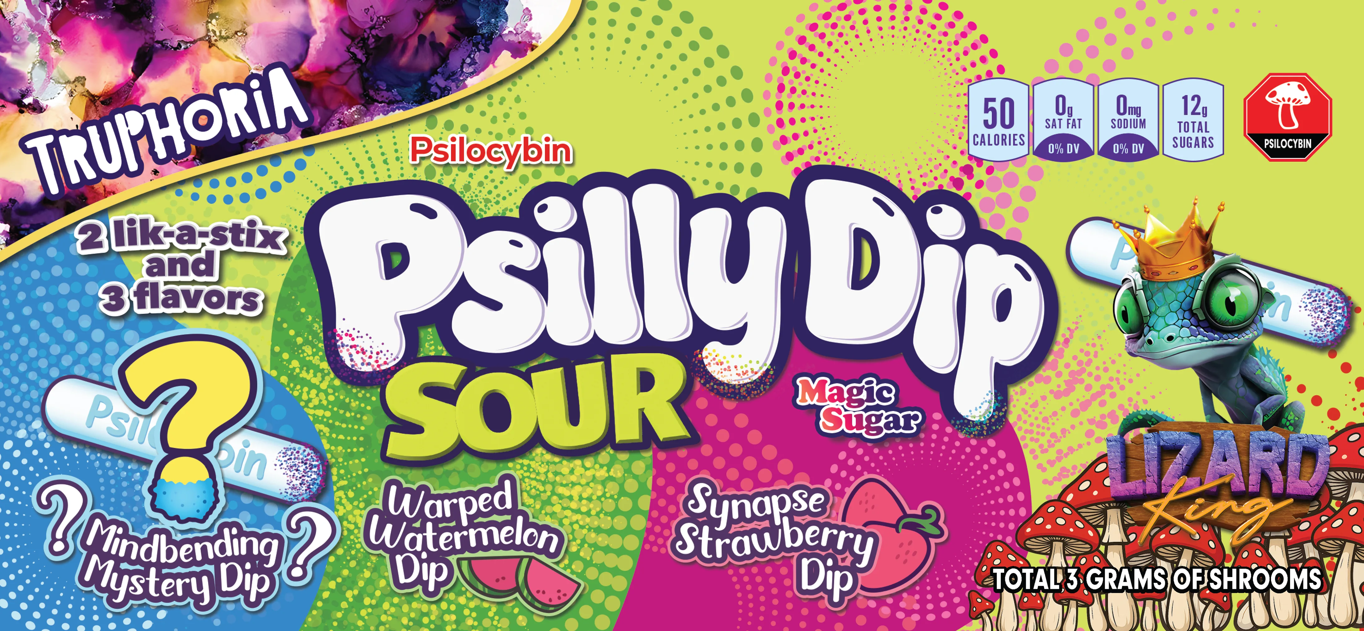 Lizard King Psilly Dip — Flavour 3
