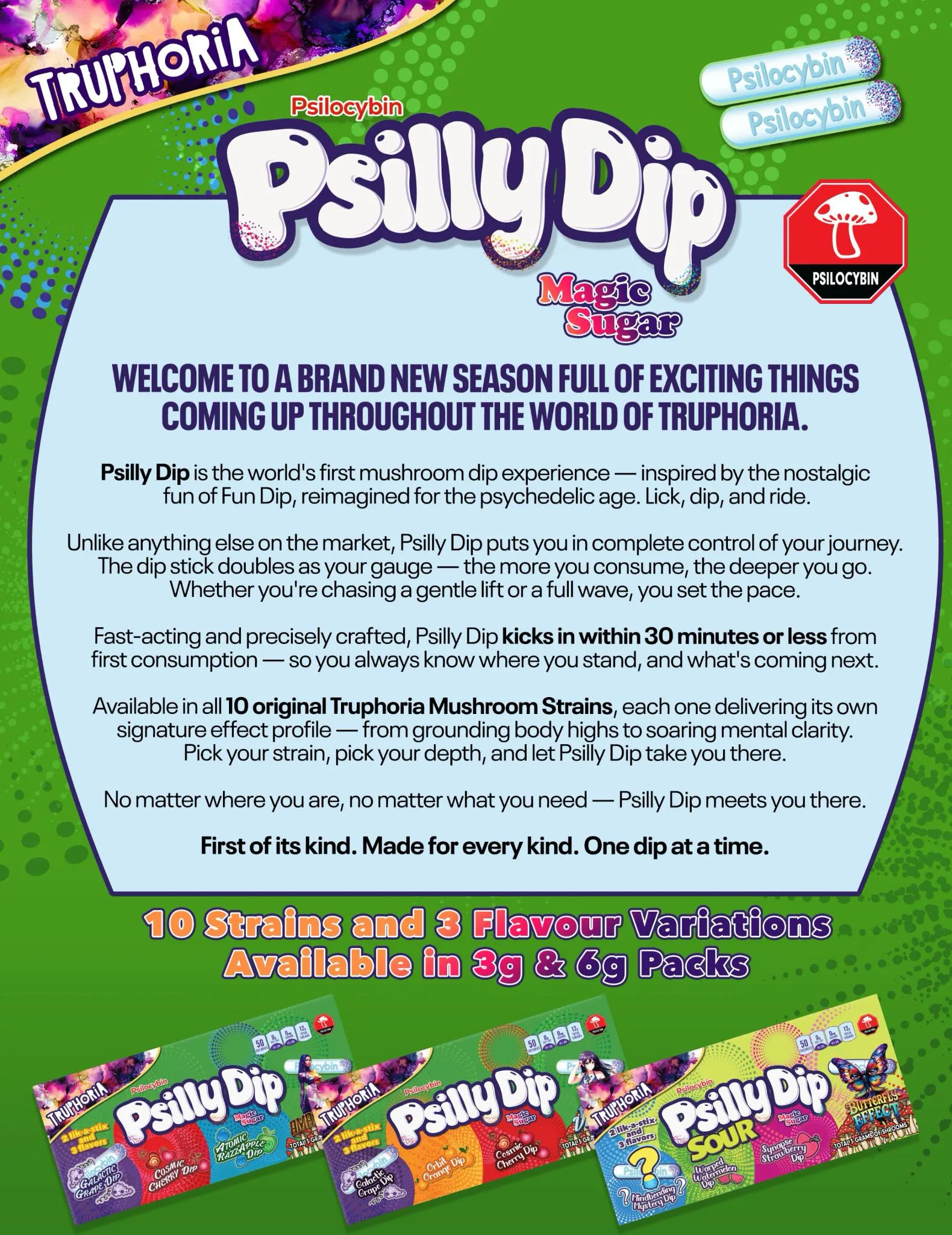 Psilly Dip poster