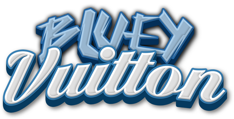 Bluey Vuitton